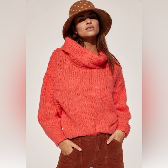 Anthropologie Pilcro Zamora Cowl Neck Sweater - Picture 1 of 12